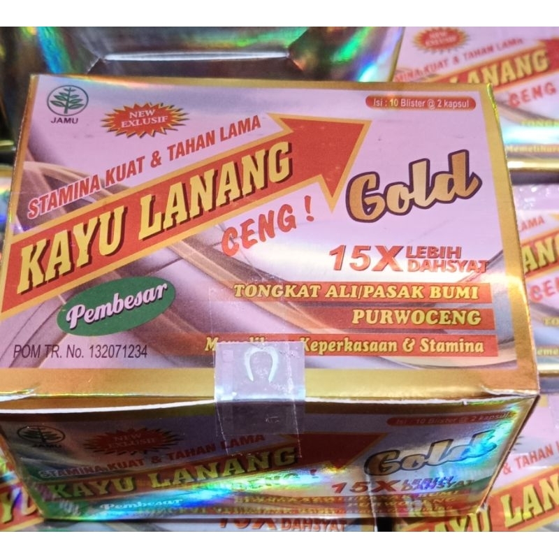

kayu L gold blister herbal