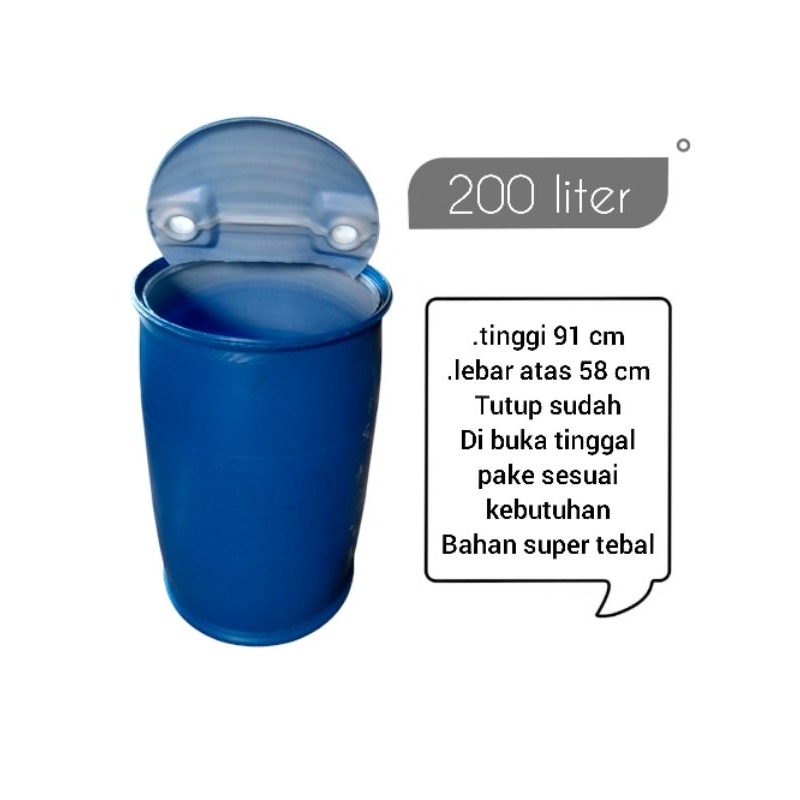 Tong drum penampungan air tong drum sampah tong drum serbaguna