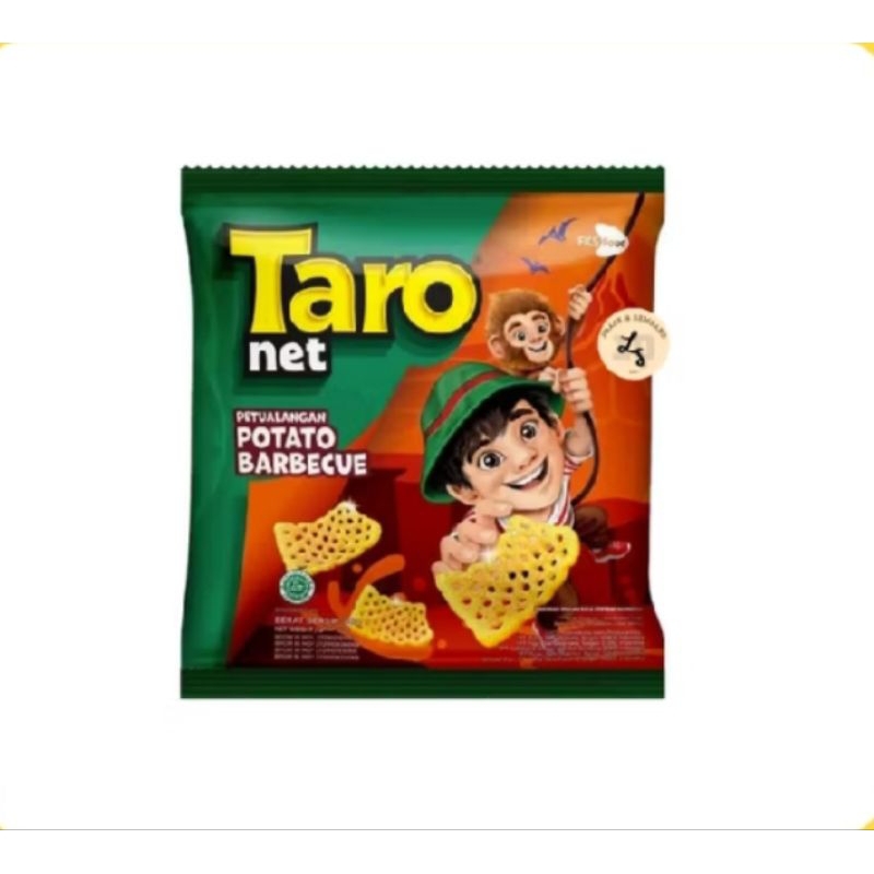 

Taro Net Renceng Potato BBQ 9gr isi 10bungkus