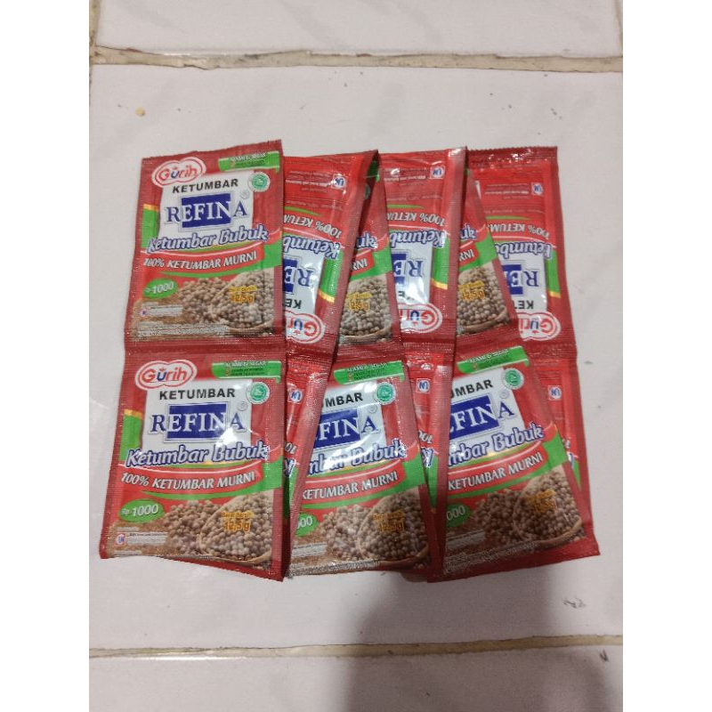 

Refina Ketumbar Bubuk 12.5gr X 12 Sachet