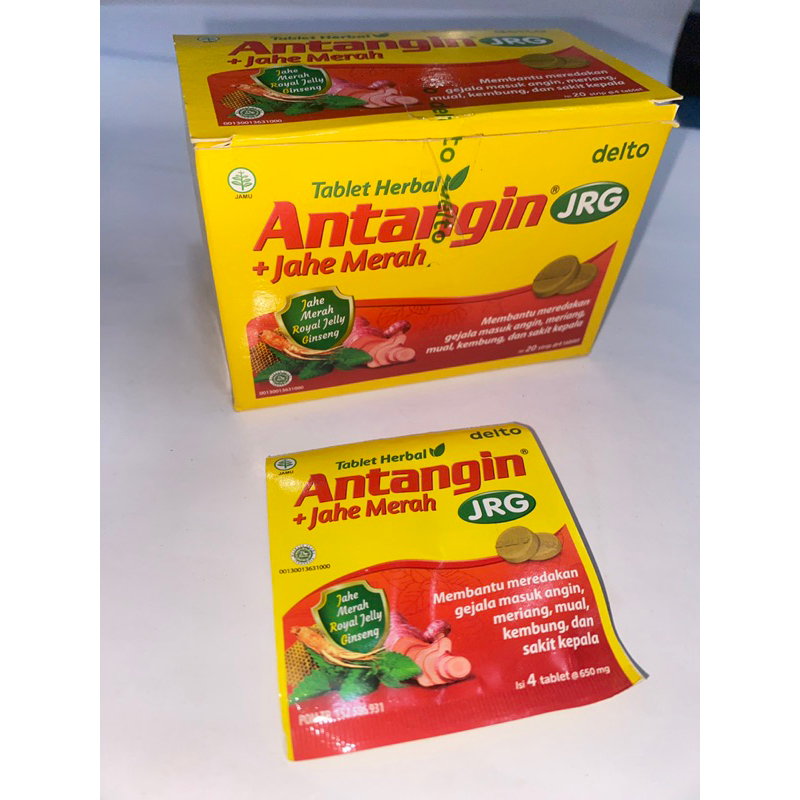

Antangin JRG + Jahe Merah 1 Strip 4 Tablet