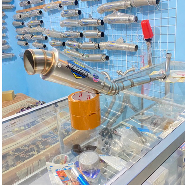 KNALPOT BMS KOMPETISI PNP MOTOR ABSOLUDE REVO