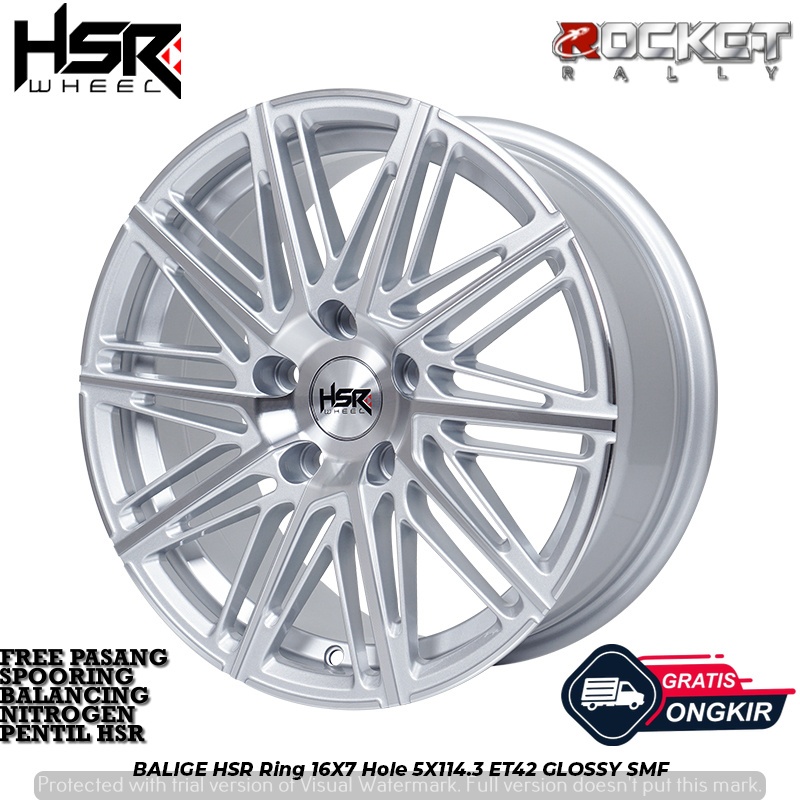 Jual Velg Dan Ban Mobil Sidoarjo HSR BALIGE Ring 16 Ertiga Innova Expander Camry BRV Civic