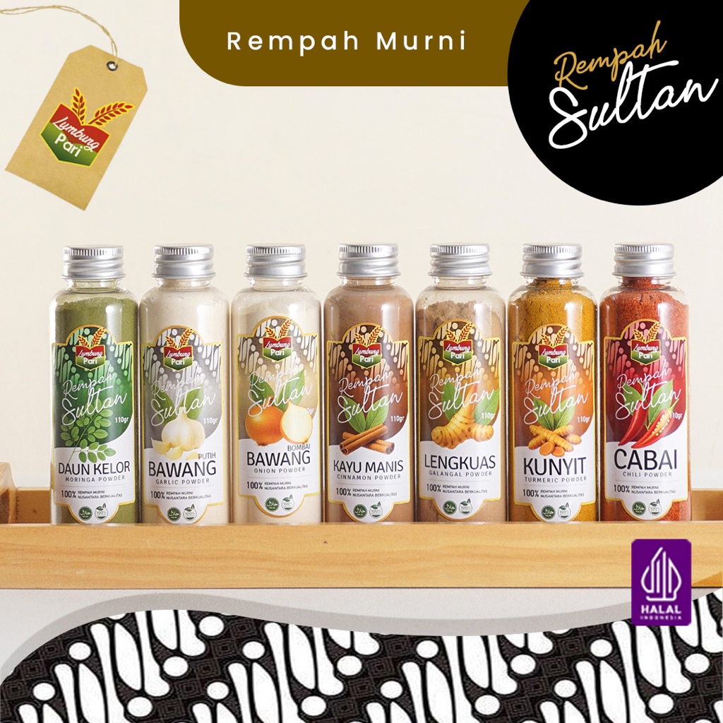 

Bumbu Bubuk Paket Komplit