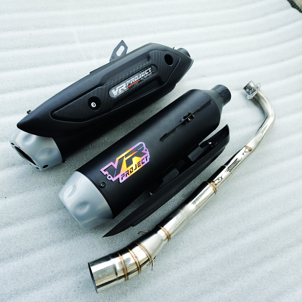 Knalpot standar racing Supra Jupiter Vega karisma revo smash shogun astrea dll full adem Original