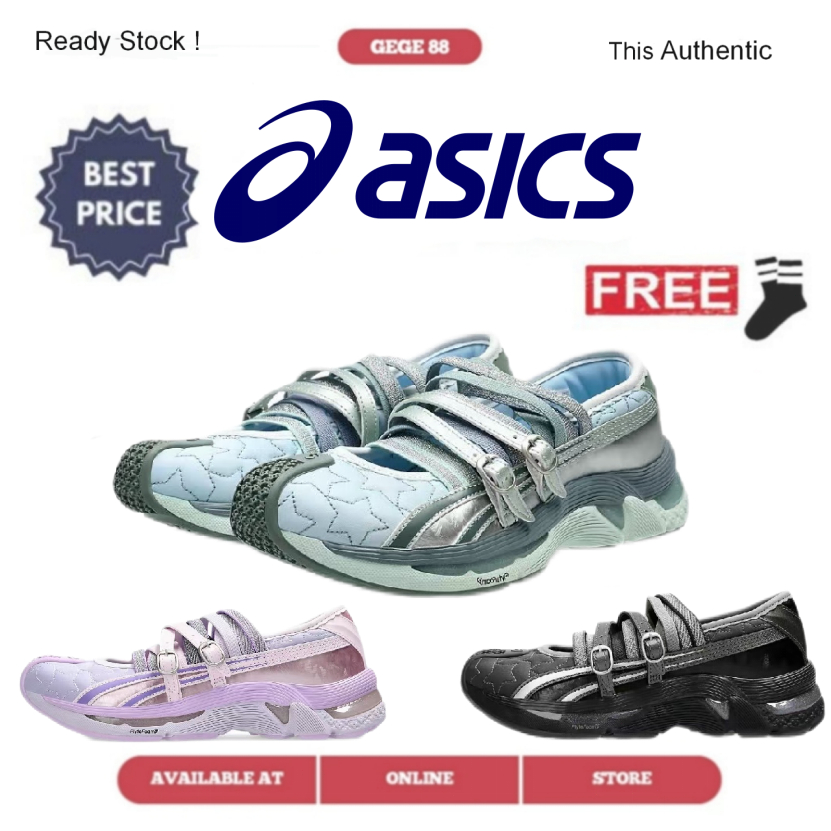 COD Asics x KIKO KOSTADINOV x Heaven By Marc Jacobs Kolaborasi: Sepatu dansa Sandal Mary Jane Wanita