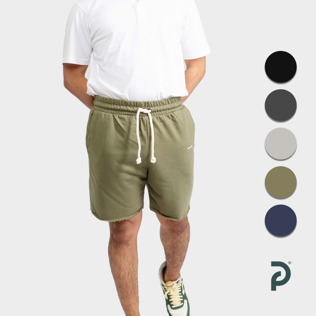 FITPANTS Baby Terry Celana Pendek Santai Baby Terry Pria Wanita Fitpants – Celana Pendek Santai Baby