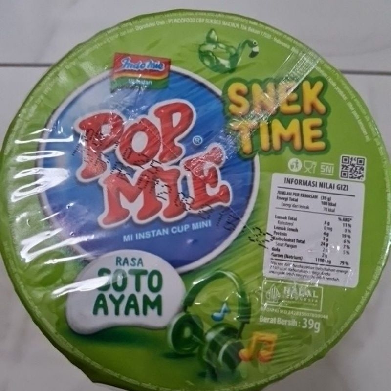

Pop mie Rasa soto