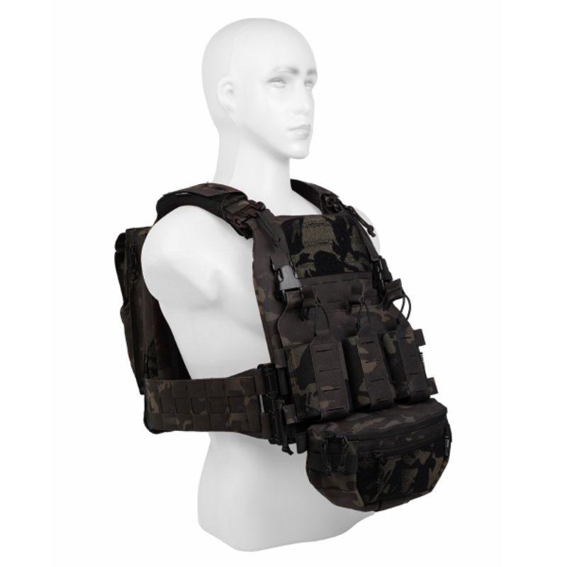 BODYVEST MULTICAM BLACK GEN III FOX TWO MOLLE CUT WEBING