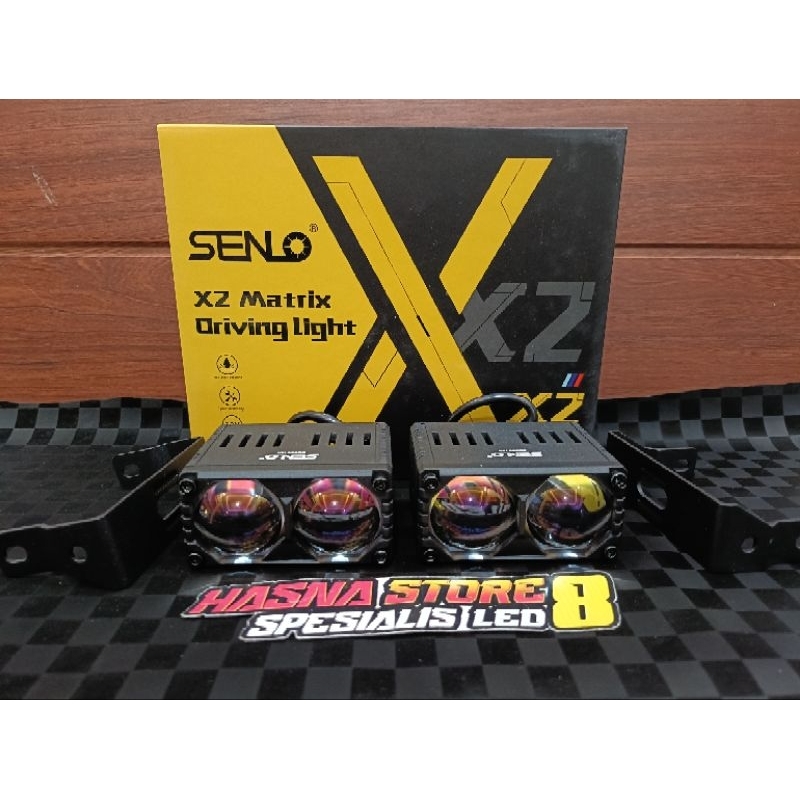 SENLO X2 MINI LASER SENLO X2 BLUE LENS HIGH POWER 2 MATA GARANSI 1 TAHUN