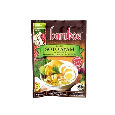 

BAMBOE BUMBU SOTO AYAM 40 GR 8992735210064