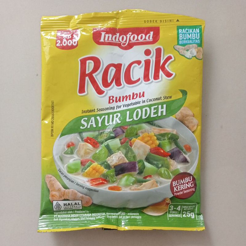 

bumbu racik sayur lodeh indofood