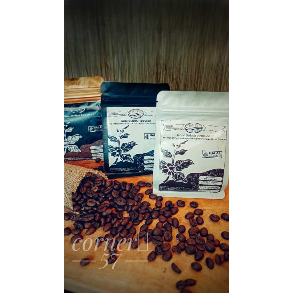 

Muti Kopi Spesial Kopi Arabika Tombo 100gr
