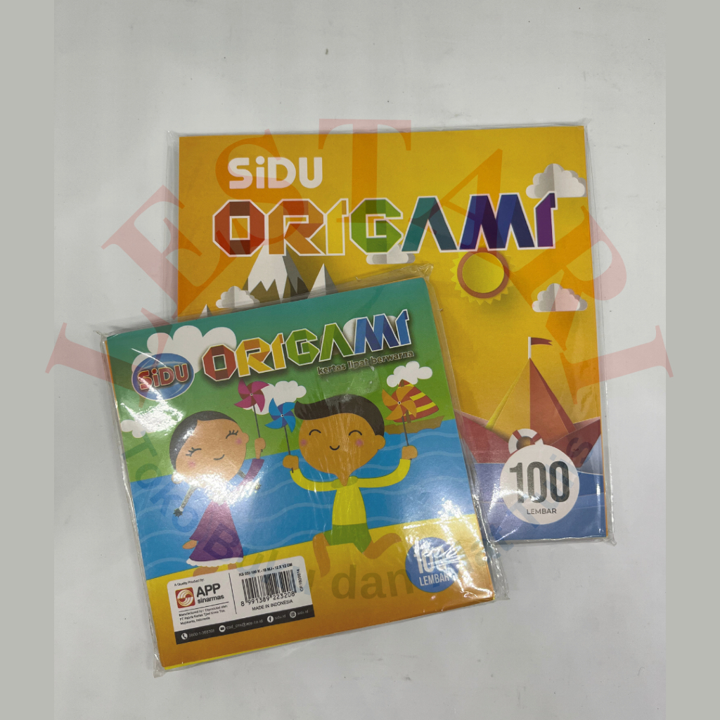 

Origami Paper SIDU Isi 100 Lembar