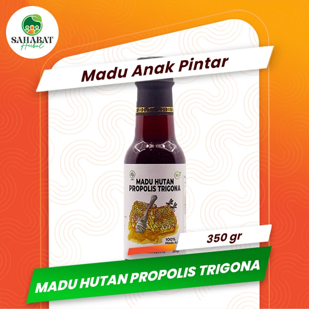 

MADU ANAK PINTAR PLUS PROPOLIS 350 GR MENAMBAH NAFSU MAKAN DAN KECERDASAN OTAK ANAK Daya Ingat Anak