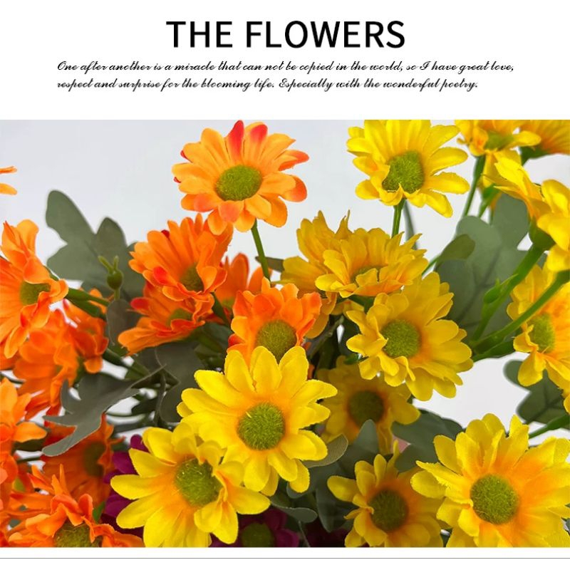 Bunga Plastik Chrisan | Bunga Plastik Hiasan | Bunga Hiasan Palsu | Bunga Plastik Aesthetic