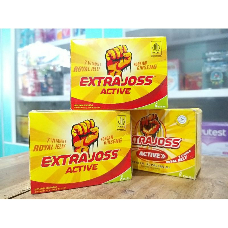 

EXTRA JOSS ACTIVE 1 BOX ISI 12 SACHET