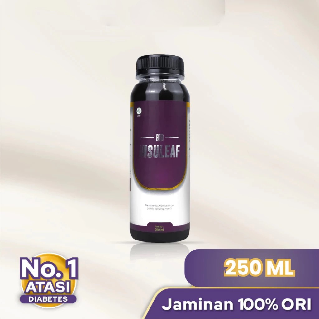 

PAKET RINGAN BIO INSULEAF 1 BOTOL 100% HERBAL ALAMI ATASI DIABETES