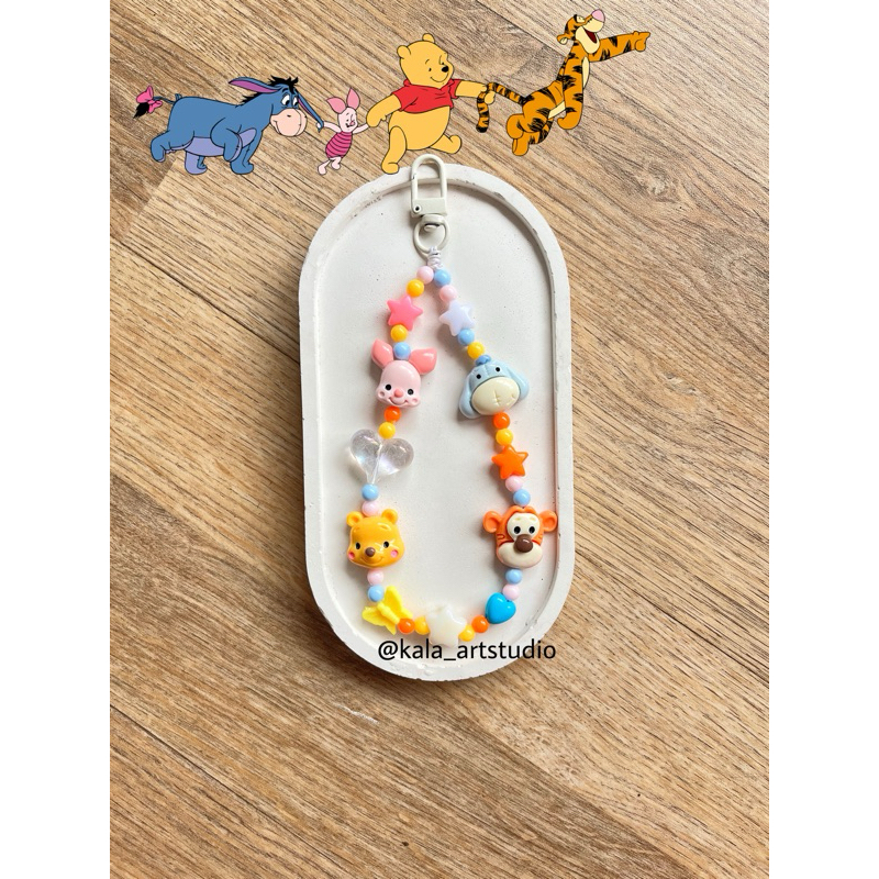 PHONE STRAP / GANTUNGAN HP WINNIE THE POOH
