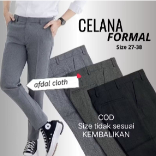 CELANA KANTOR PRIA SLIMFIT / CELANA KANTOR PRIA