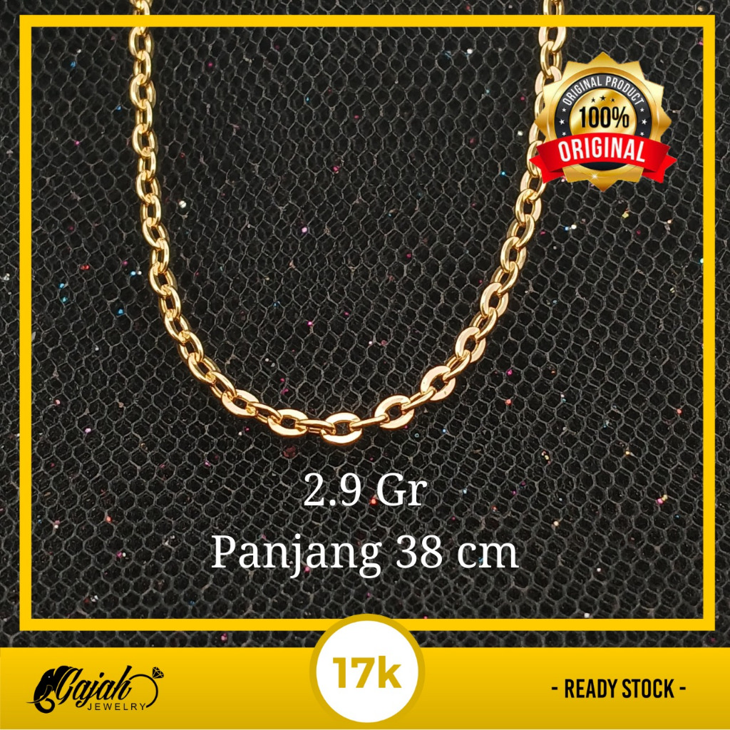 Kalung Anak Emas 17K - 2.9 Gram S1020