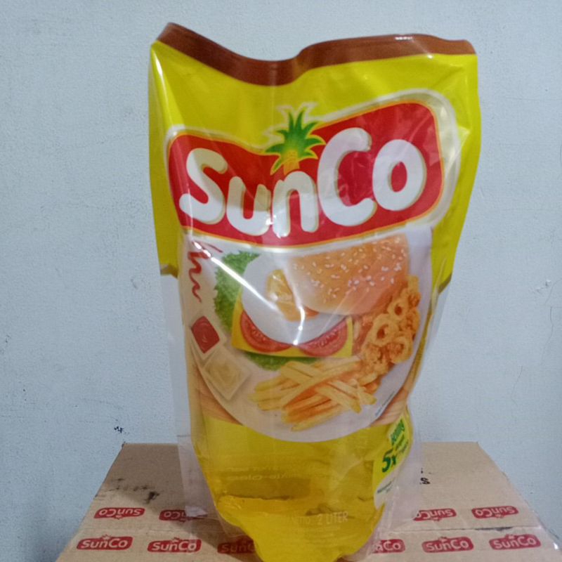

SUNCO 2LITER REFILL POUCH MINYAK GORENG SUNCO 2L