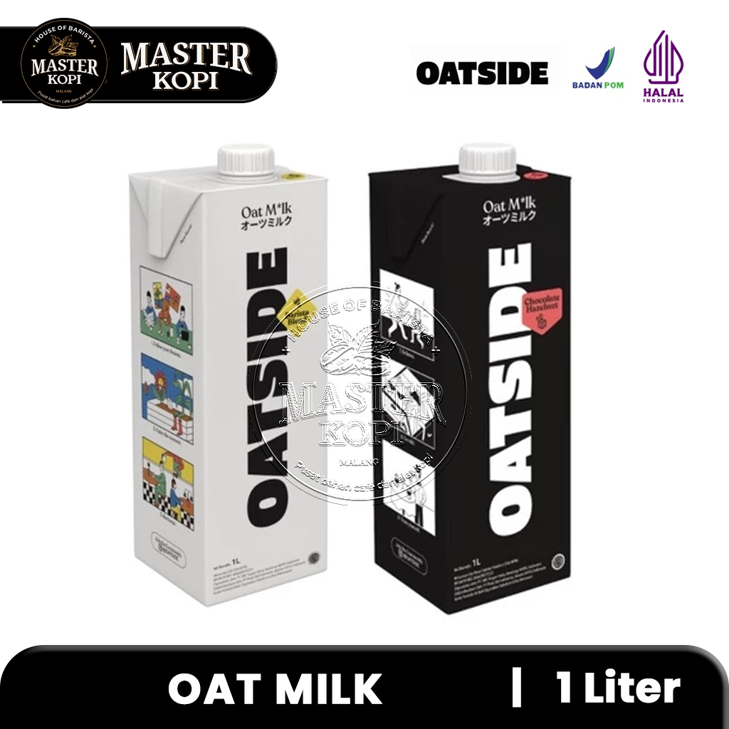 

OATSIDE 1L Susu Oat Gandum / Oatmilk 1 Liter