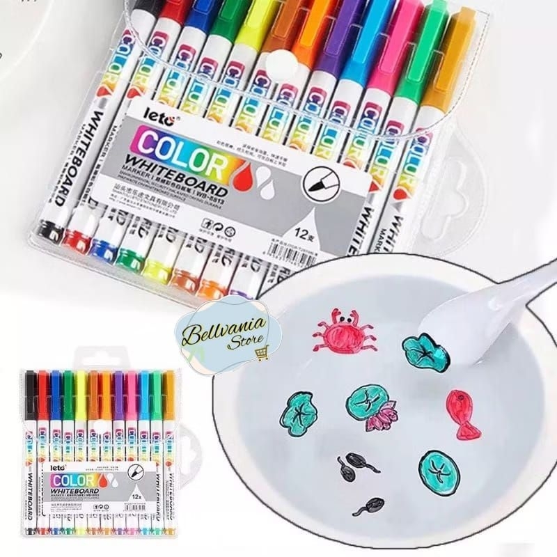 

SPIDOL AJAIB MENGAPUNG DI AIR ISI 12PCS/MAGIC MARKER FLOATING PEN WATER/MAINAN SPIDOL AIR/SPIDOL VIRAL