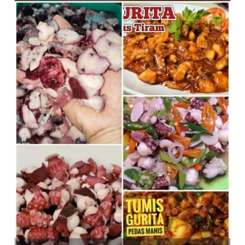 

Frozen gurita potong