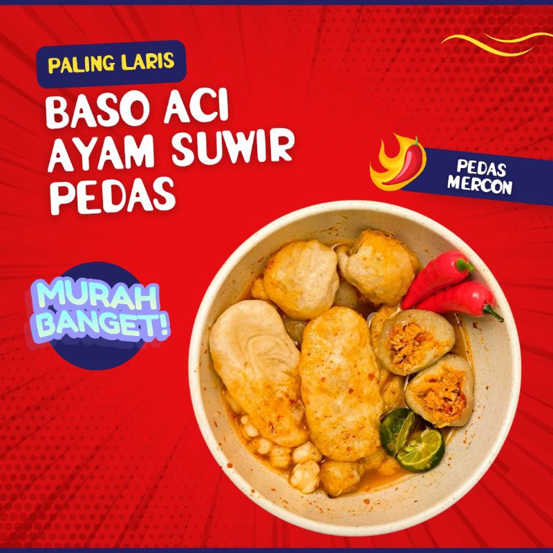 

BAH Baso Aci Ayam Suwir Paket 10bks - Bacita Food