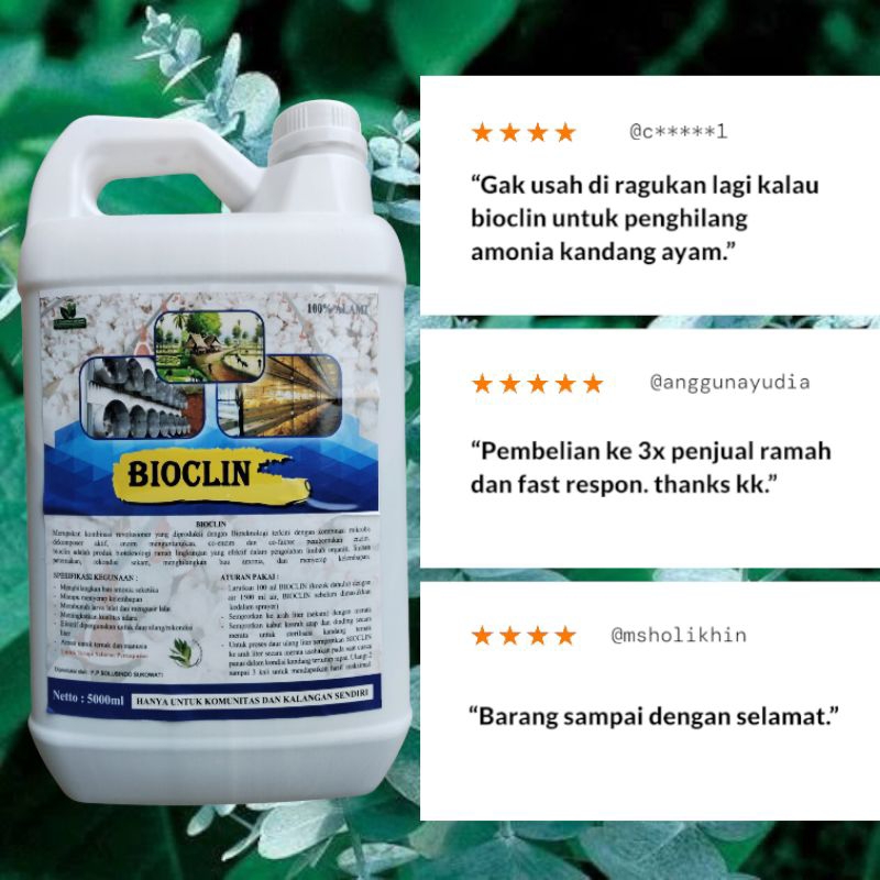 BIOCLIN Penghilang Bau Amoniak Kandang