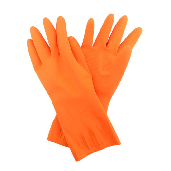 Sarung Tangan Karet Panjang 40 cm Pelindung Tangan Safety Gloves Rubber 16 Inch Sarung Tangan Petuga