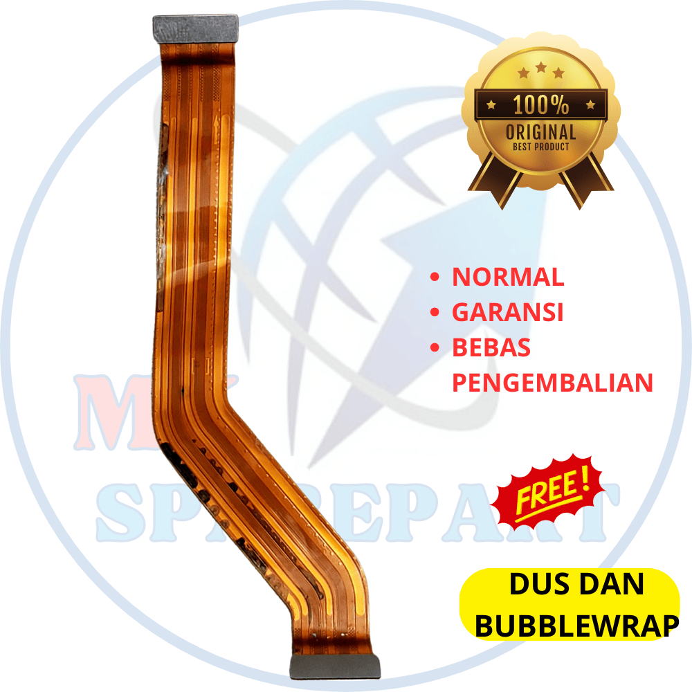 Flexible board / IU Main Board hp Vivo V20 2021 - asli original copotan cabutan bawaan - V2040