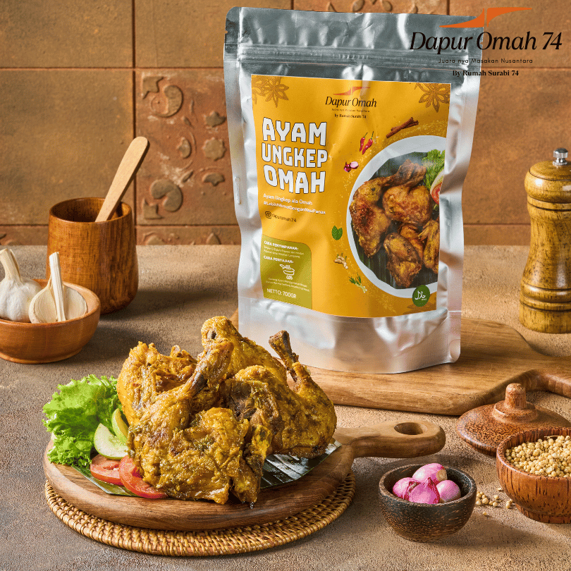 

Dapur Omah 74 - Ayam Ungkep Omah Isi 4 Potong