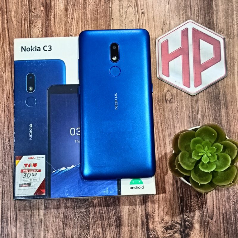 Nokia C3 2/16 GB Garansi Resmi Indonesia Second Bekas Original