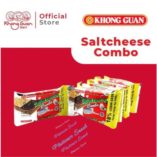 

Saltcheese Combo | Isi 10 Bks @ 17 Gr | Khong Guan