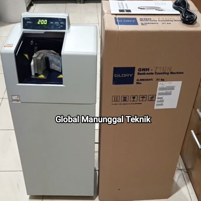 Mesin Hitung Uang Glory GNH 710 / Mesin hitung uang Glory GNH710