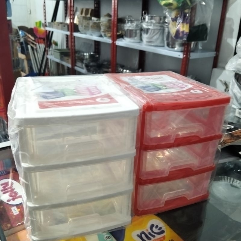 Rak Susun / Laci Susun Plastik Serbaguna