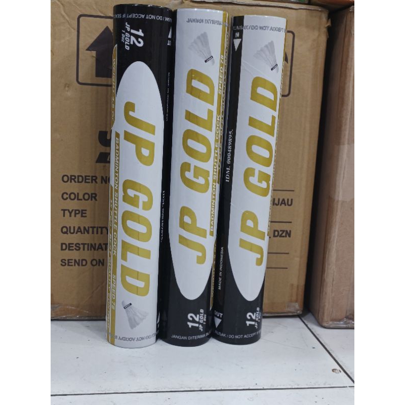 KOCK JP GOLD ORIGINAL/SHUTTLECOCK BOLA BADMINTON JP GOLD
