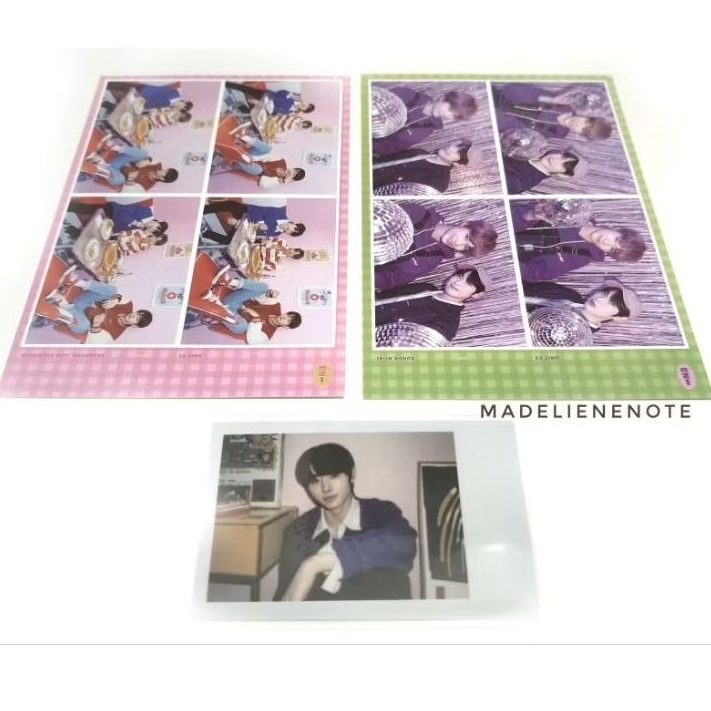 (OFFICIAL) Photostrip Enhypen Ggu Ggu Package Enhypen 2021 dan Polaroid Sunghoon