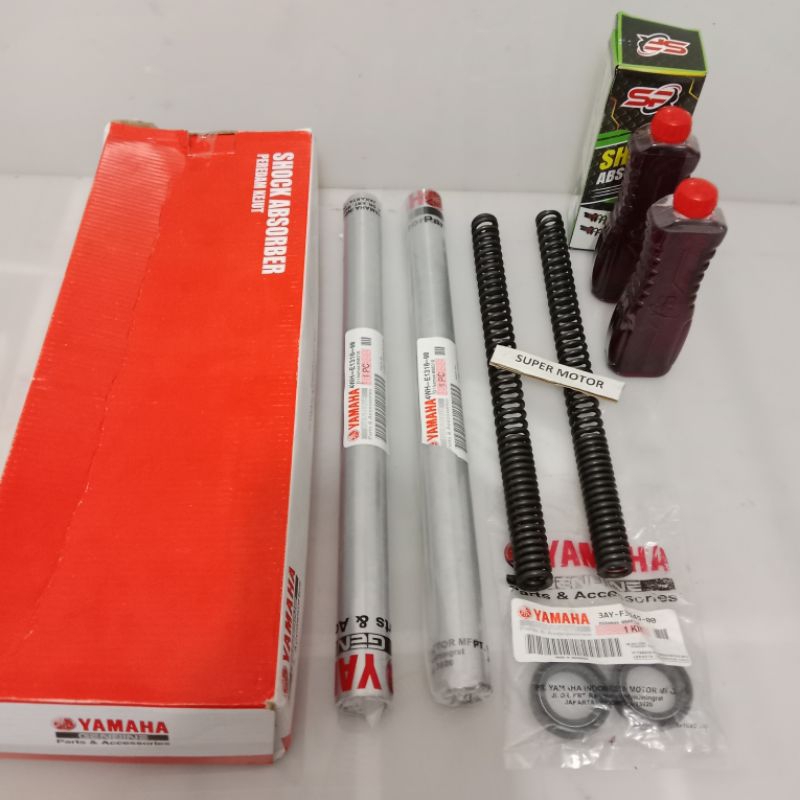 paket as shock depan 4WH fizr fizr fizr fizr fizr force 1 vega lama komplit sok+per+sil+oli original