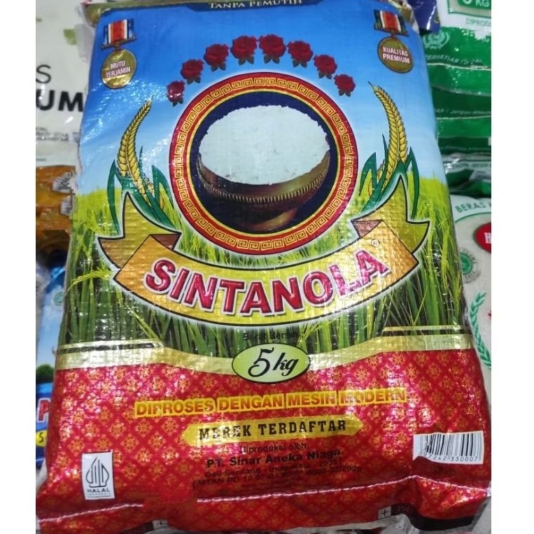 

Beras Sintanola 5kg beras putih premium ec