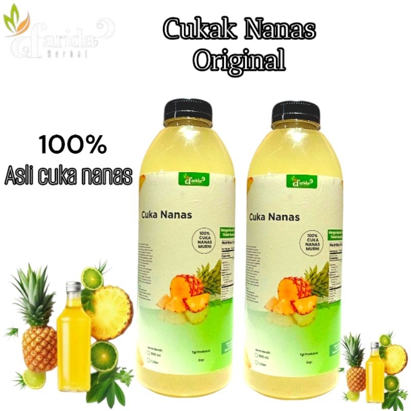 

Cuka Nanas 1Liter/Asli Murni Cuka Nanas