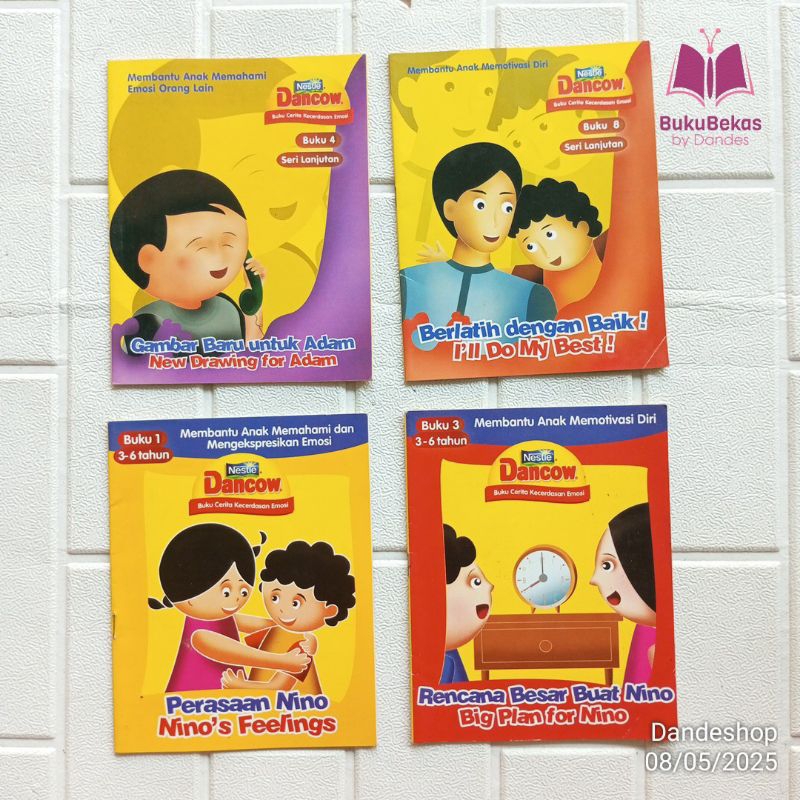 Dancow Buku Cerita Kecerdasan Emosi - Buku Cerita Anak Bekas Preloved