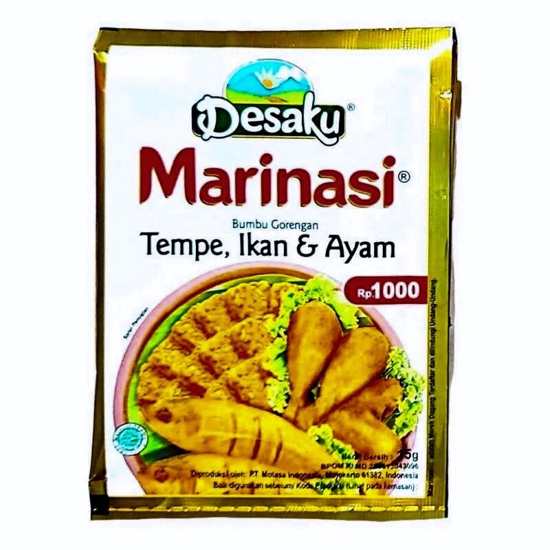 

Bumbu marinasi desaku kemasan renceng 12pcs