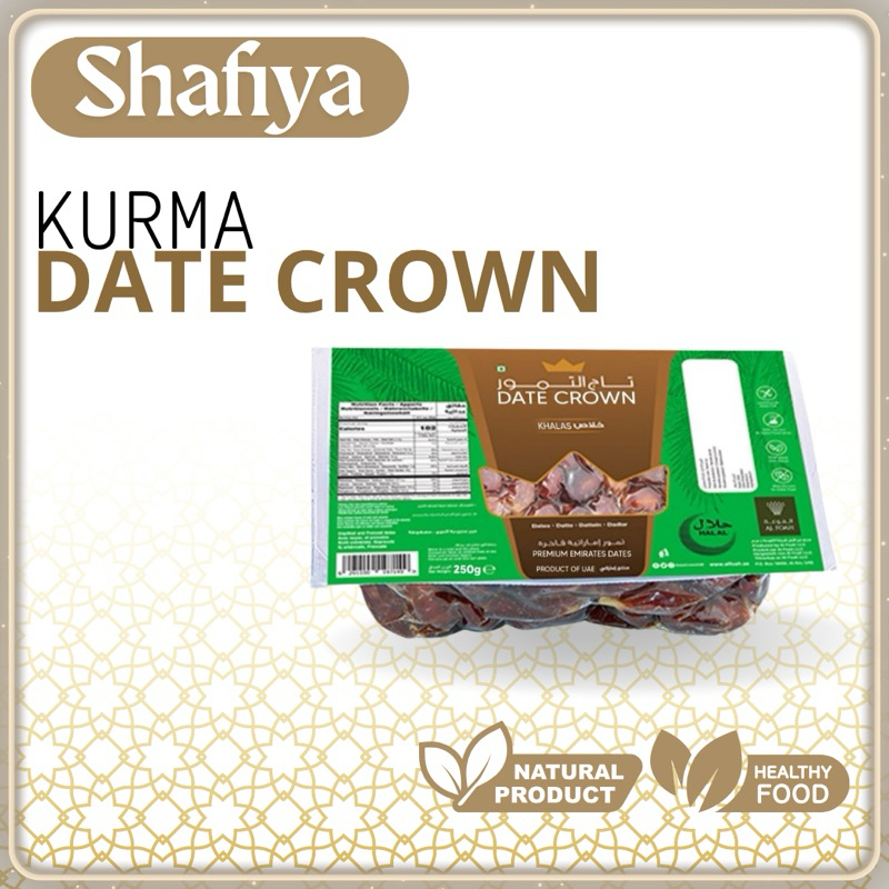 

Kurma Date Crown - Khalas Vacum 250 GR