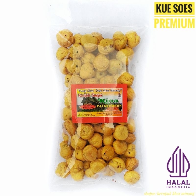 

kue soes crispy premium di dalamnya coklat lumer