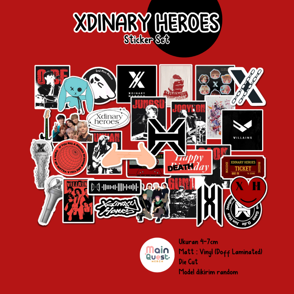 

Sticker Xdinary Heroes | Sticker Kpop | Sticker Aesthetic / Sticker Tumblr / Sticker Laptop / Sticker Anti Air / Sticker Vinyl / Sticker Die Cut / Sticker Kpop / Sticker Cute