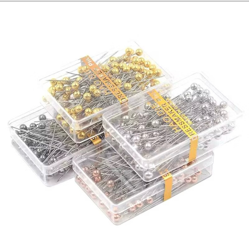 JARUM PENTUL STAINLESS BOX ANTI KARAT/ JARUM PENTUL GOLD/ JARUM PENTUL SILVER