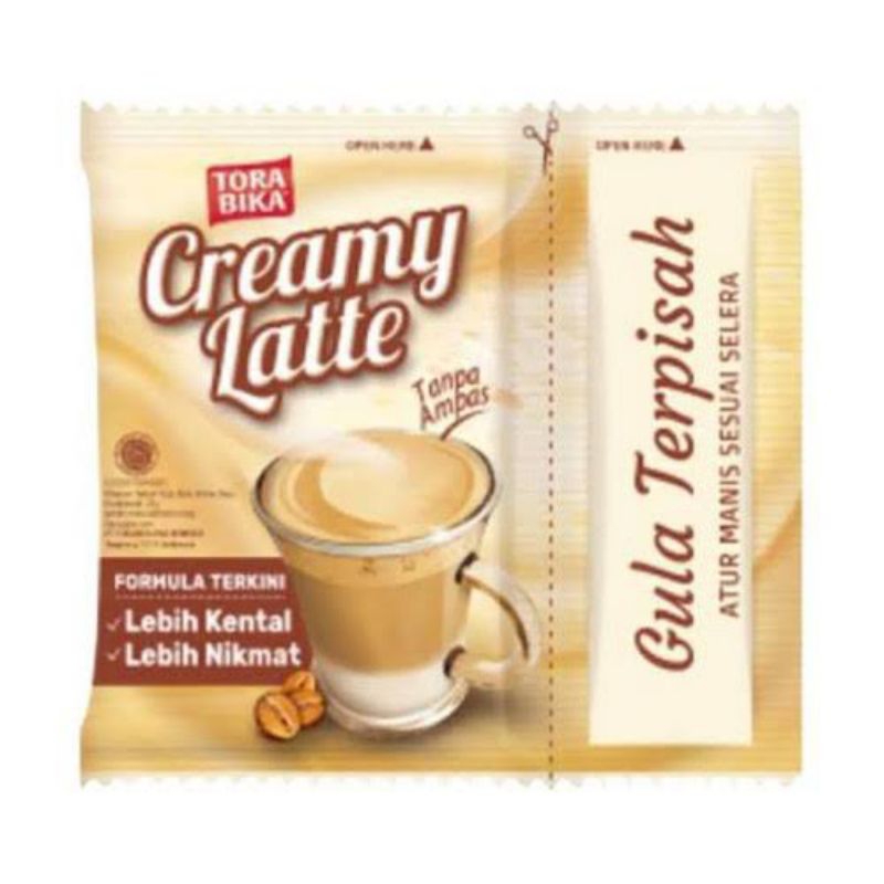 

TORA BIKA Creamy Latte 25gr 1sachet